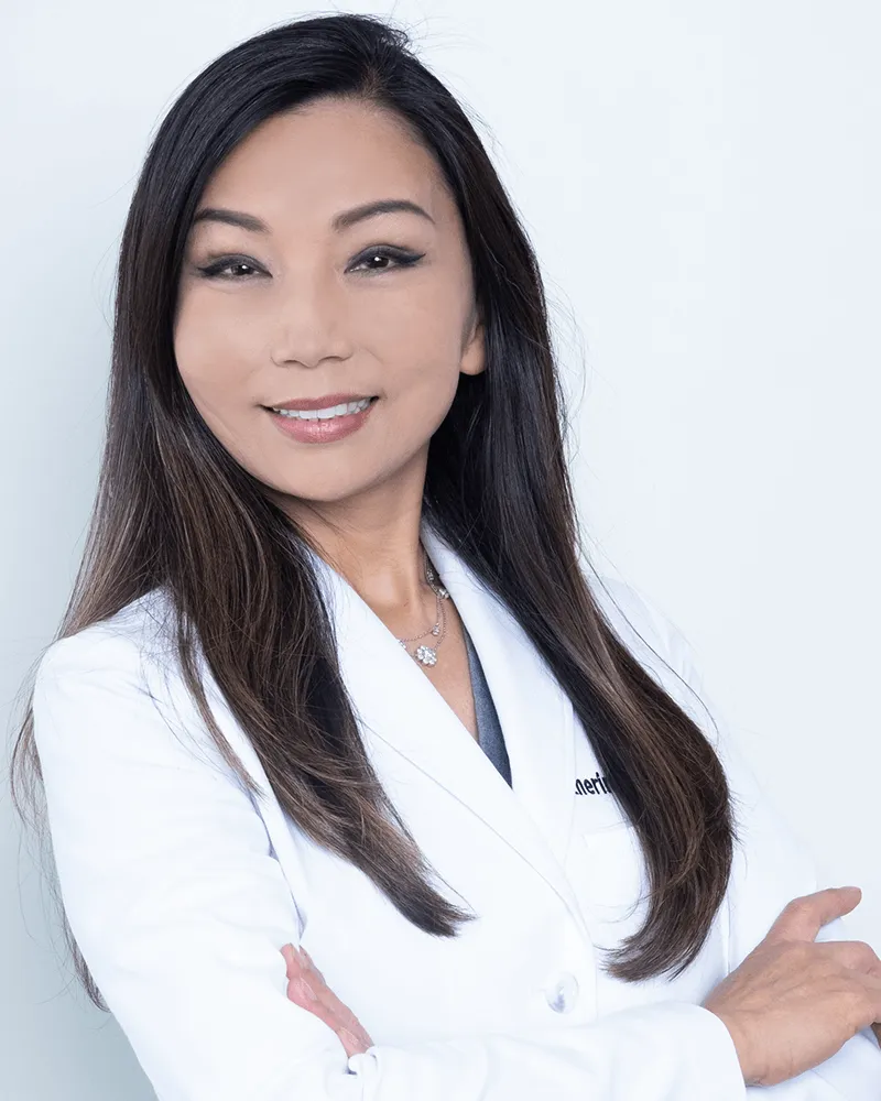 Professional photograph of Dr. Katherine Ahn Wallace  in studio